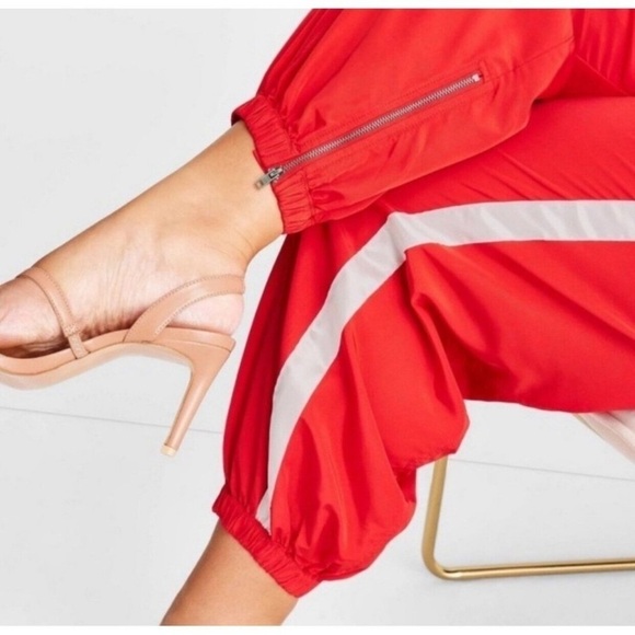 NWT size  4X Women's High-Rise Nylon Track Pants Future Collective™ sold out - Picture 4 of 16